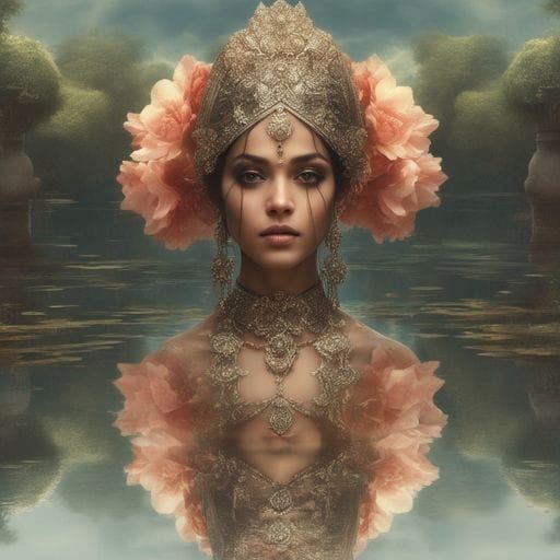 Simple Portrait Generated by AI