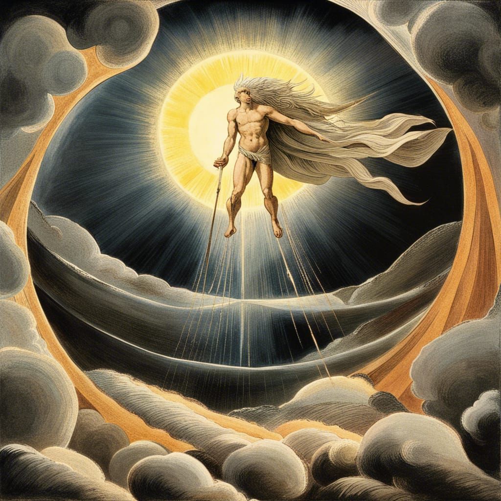 Majestic God in Heaven, Blake-Inspired Vision