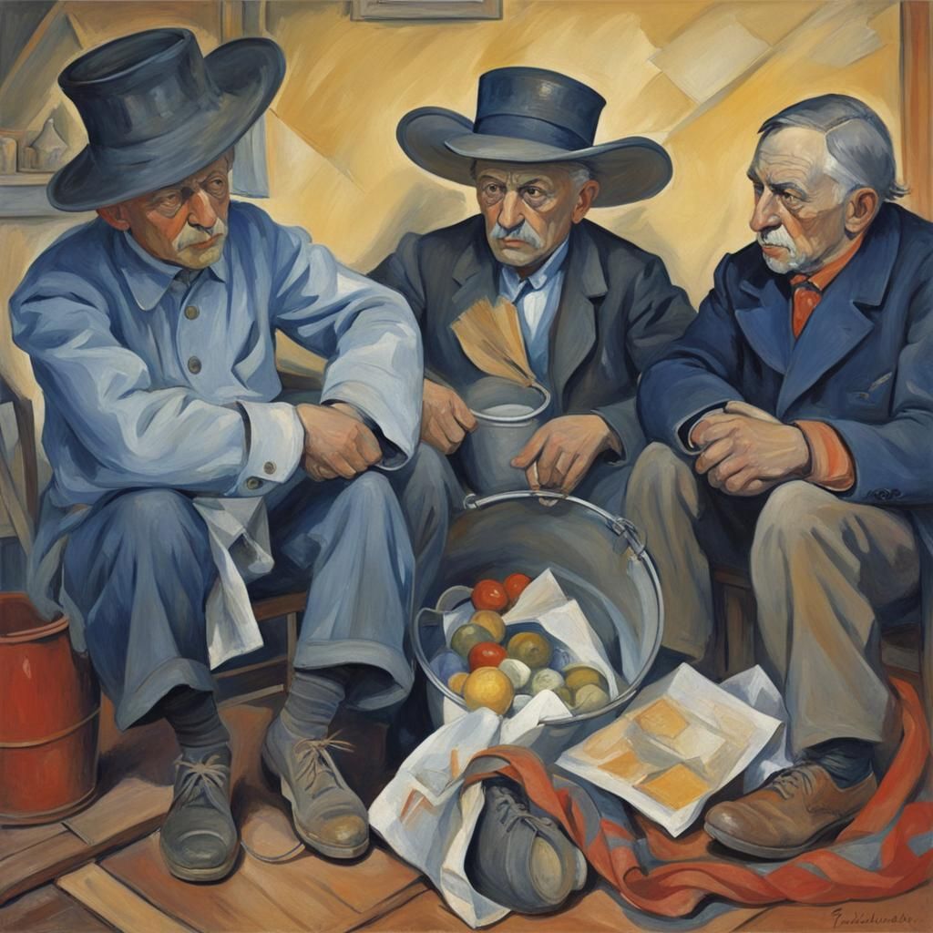 Krzhizhanovsky's GOELRO Plan: An Artistic Interpretation