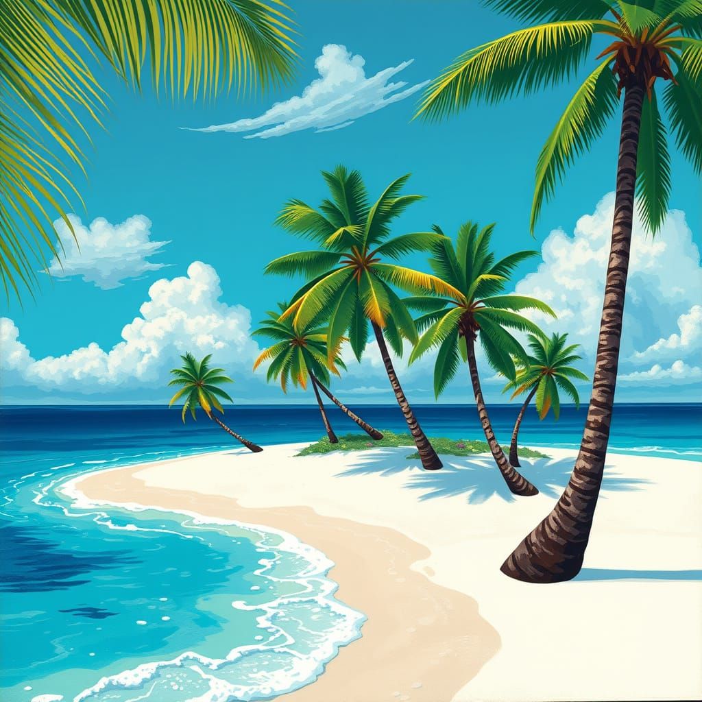 Tropical Island Art: Gauguin, Rousseau, Murakami Style