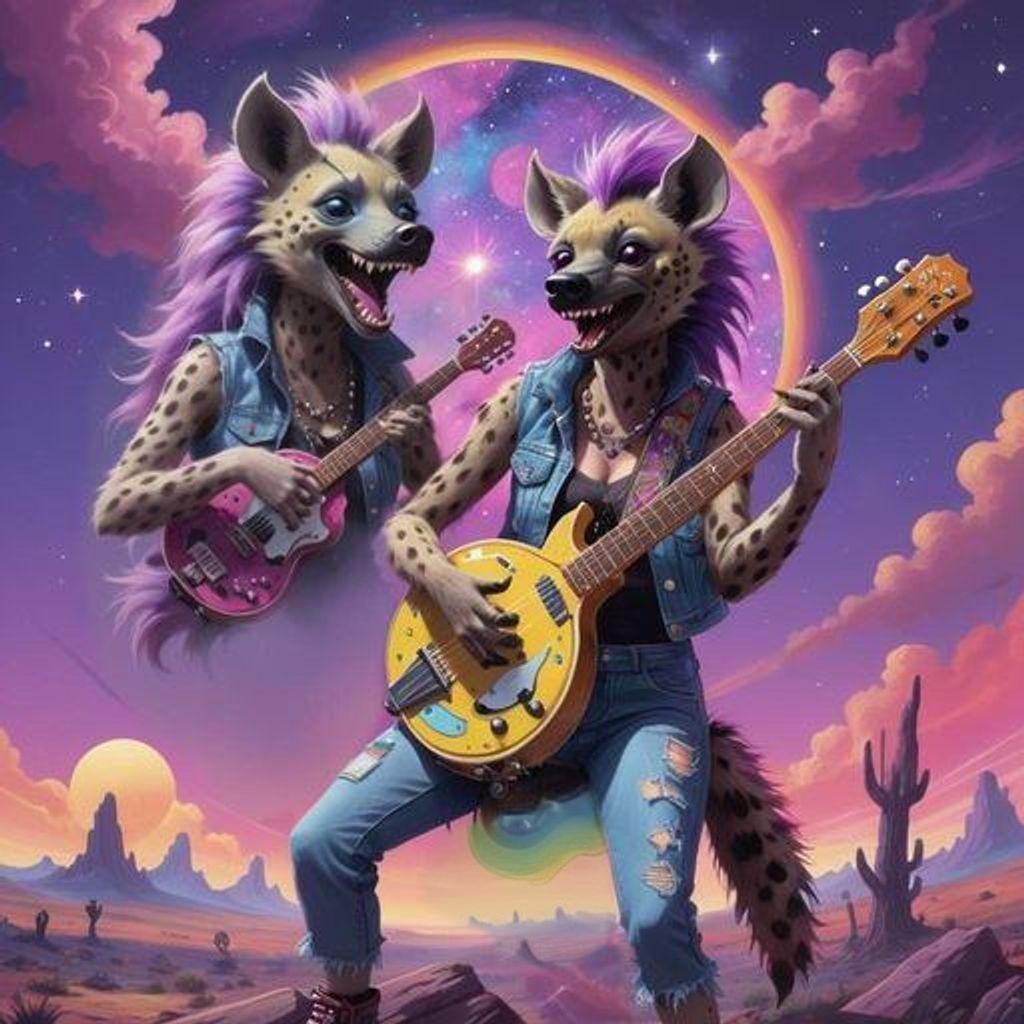 Psychedelic Nebula Vinyl Album Cover Art