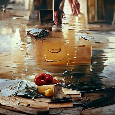 Expressive Oil Painting: Joy and Sadness