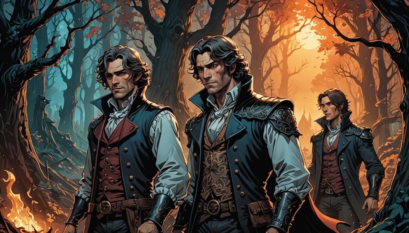 The Brothers Grimm in Digital Comic Art