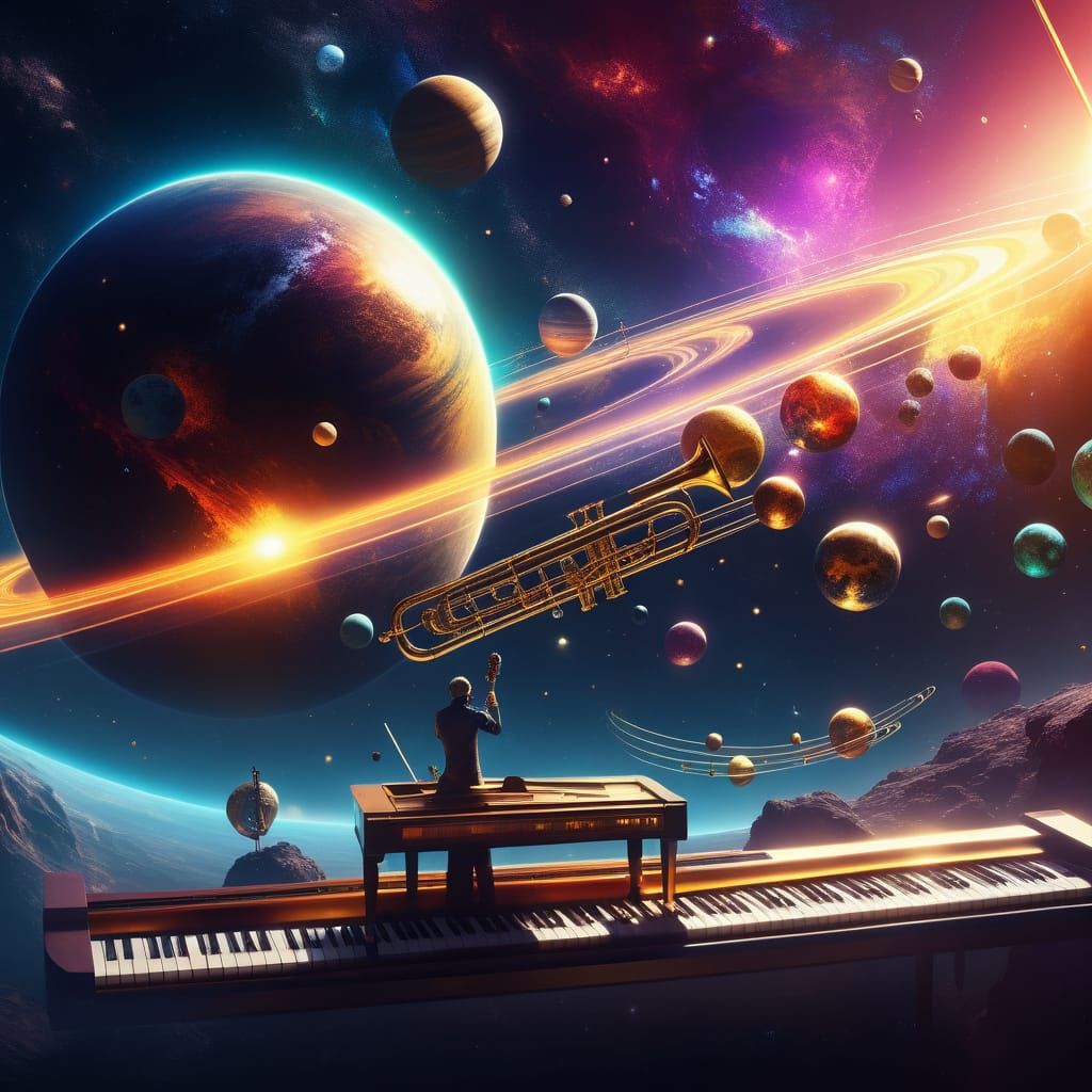 Cosmic Symphony: Planets as Musical Instruments