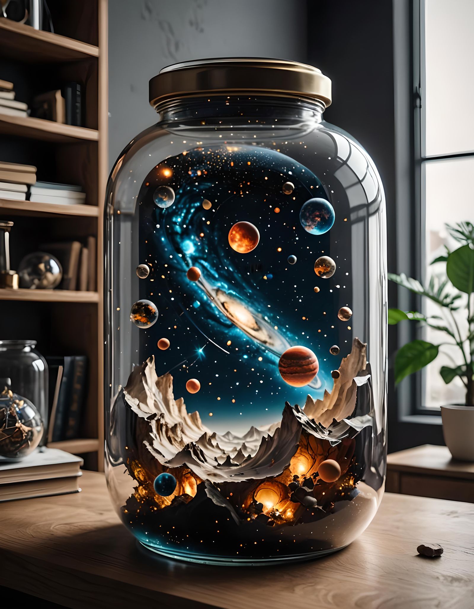 Universe in a Jar: Interior Photography