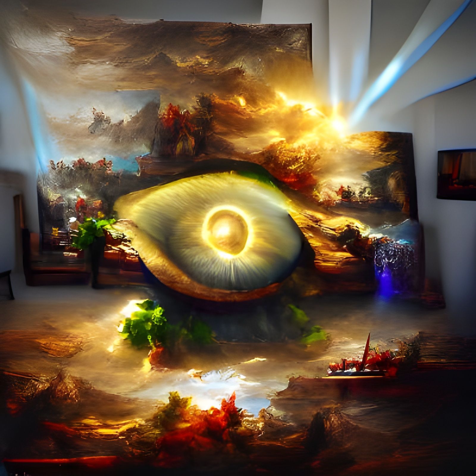 Mysterious Eye of Observation