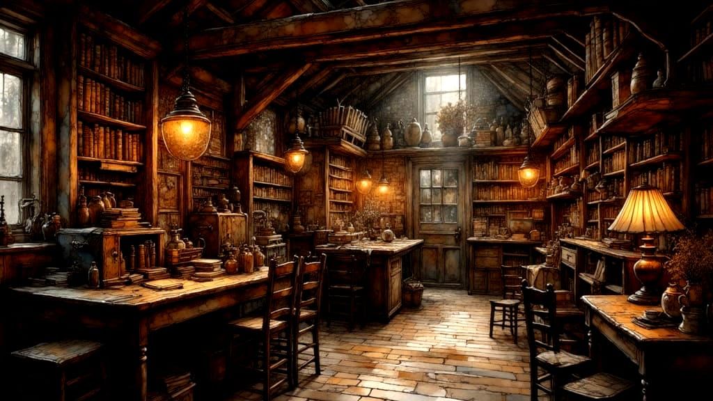 Professor Bademoose’s Office