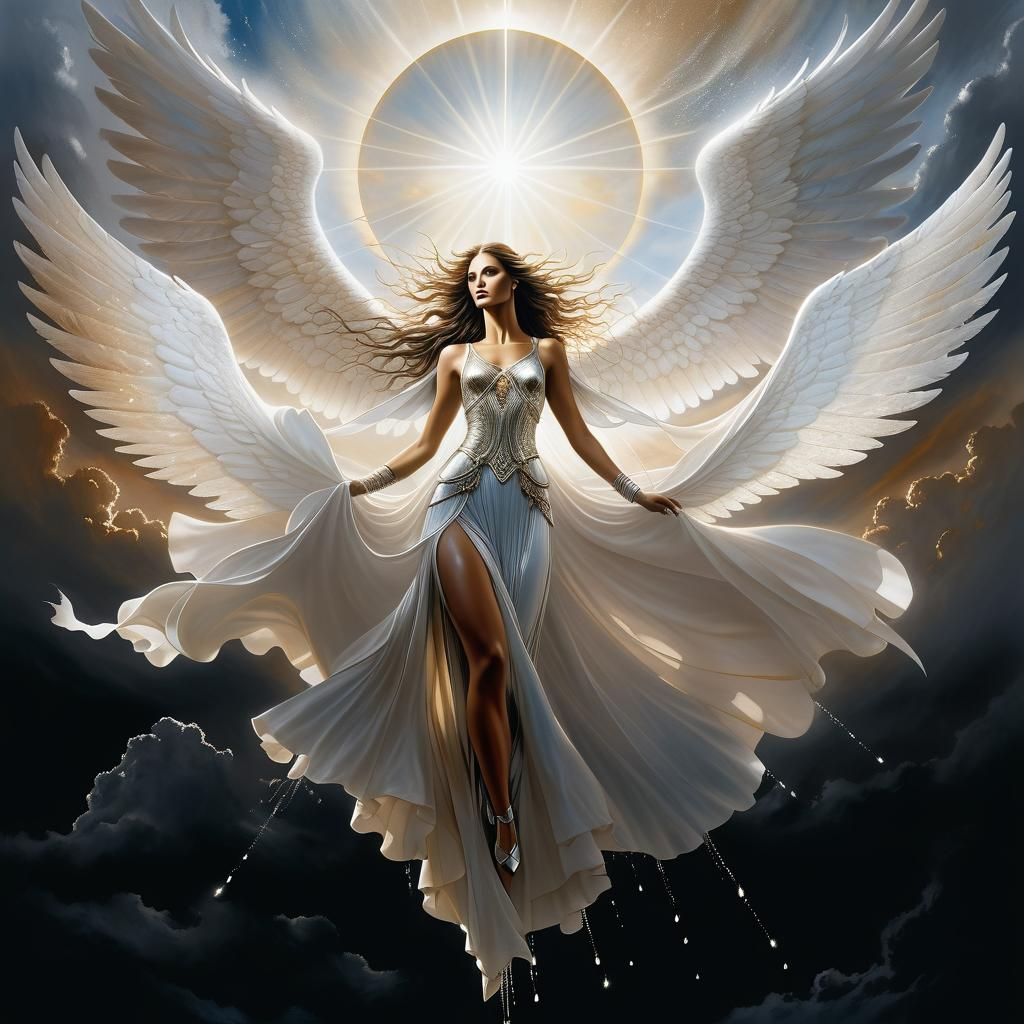 Ascension: Angel in Heaven, Cel-Shaded Fantasy Art