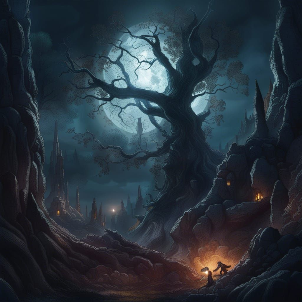 Dark Forbidden Forest