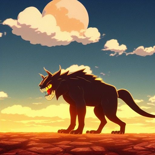 Shadow Beast Over Skeleton, Anime Key Visual