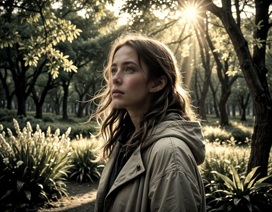 A Moment of Serene Wonder