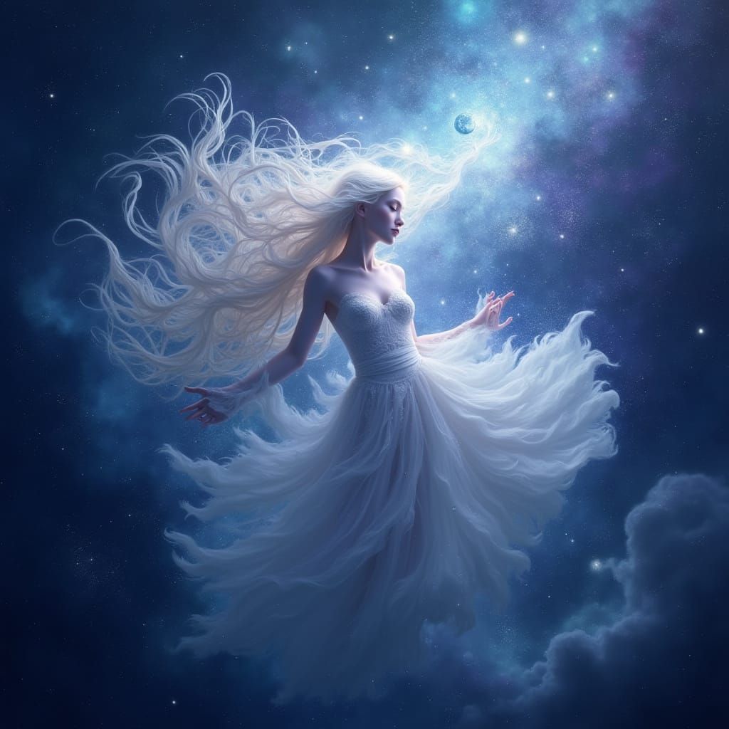 Celestial Being of Nebulae and Stardust