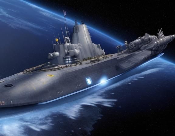 U.S.S. Enterprise as a Submarine