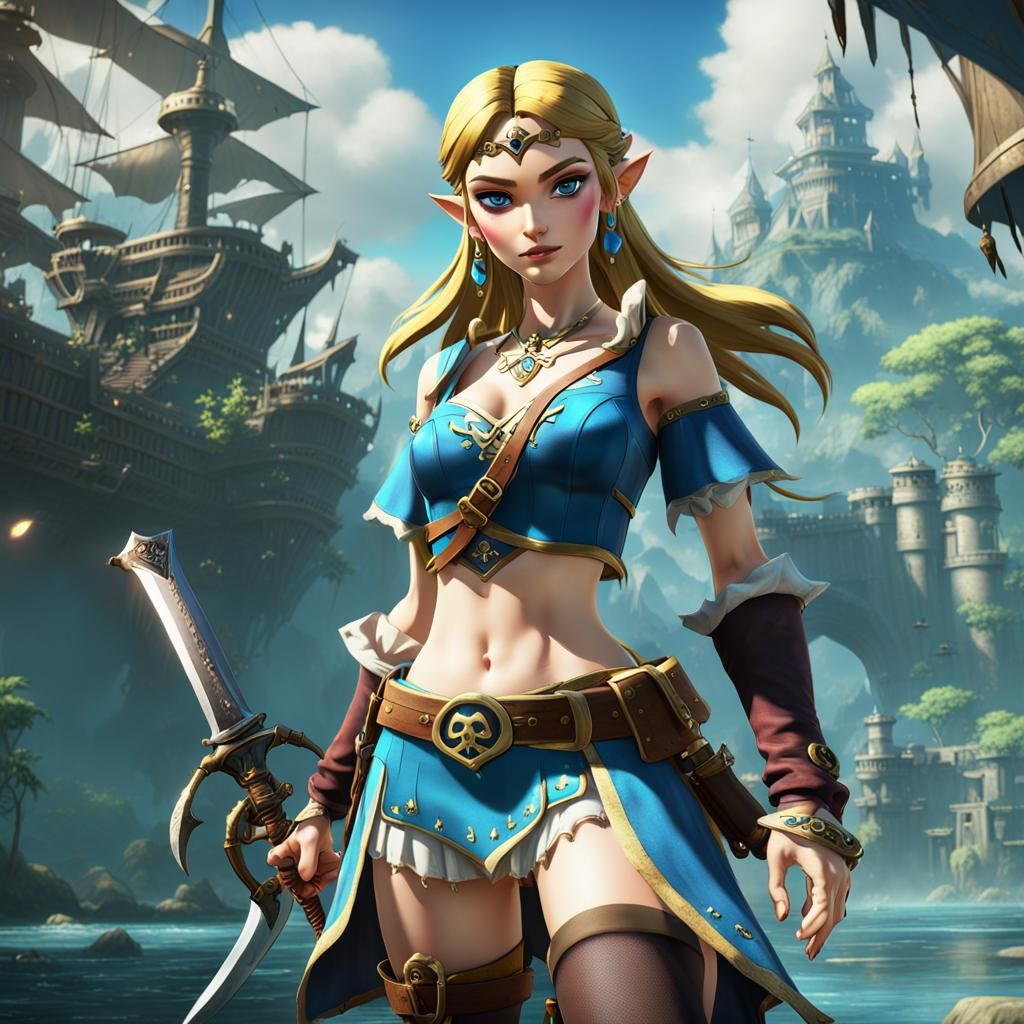 Fantasy Pirate Character Concept Art