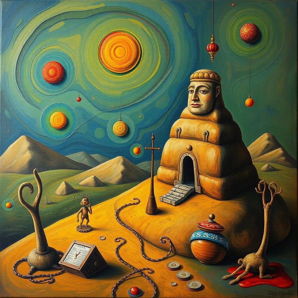 Prehistoric Software in Surrealist Style