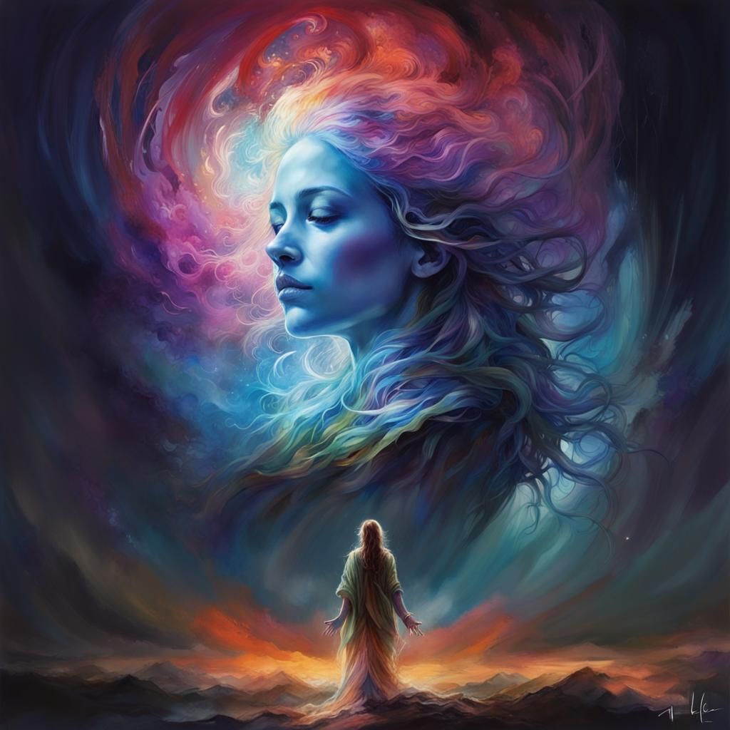 Meditative Mind: Transcendental Fantasy Art in Vivid Colors