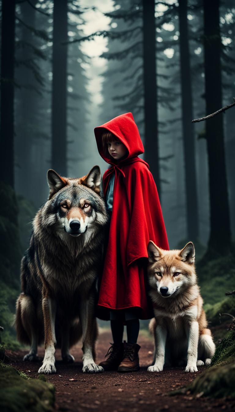 Little Red Riding Hood: Cinematic Film Still