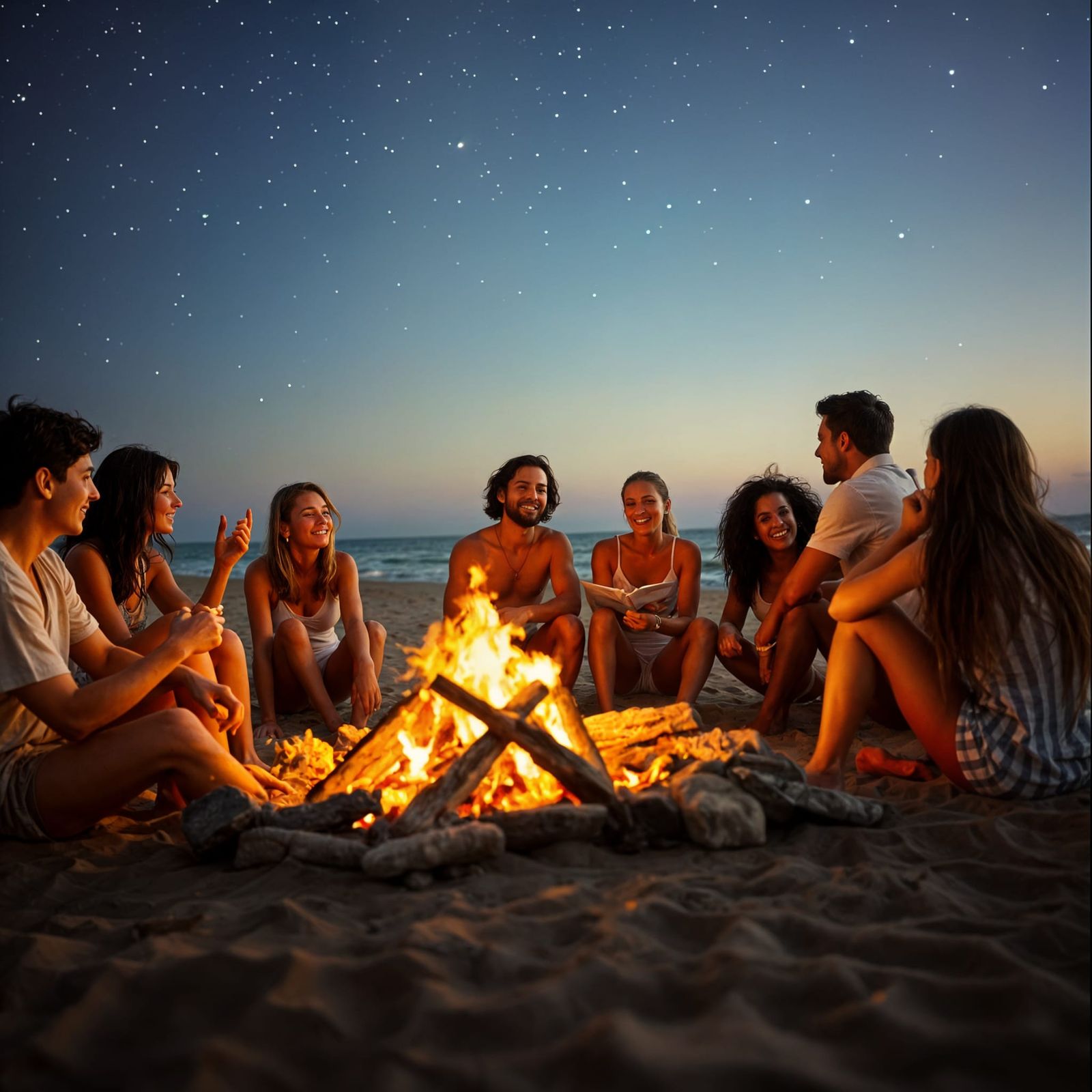 Summer Night by the Sea