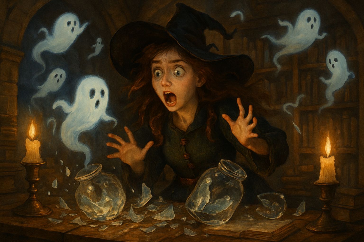 Well, that spell was a disaster!