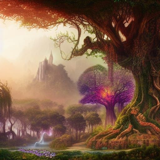 Garden of Eden: Ancient Tree of Life