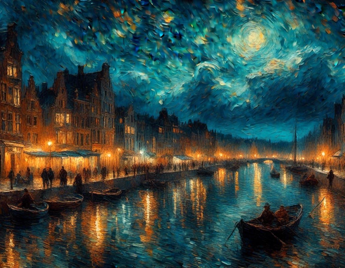 Rembrandt and van Gogh fusion