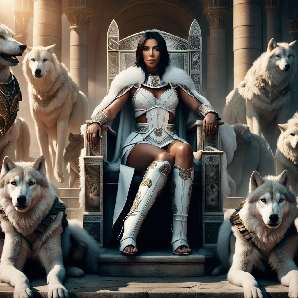 Roman Gladiator Queen: Cinematic Digital Painting