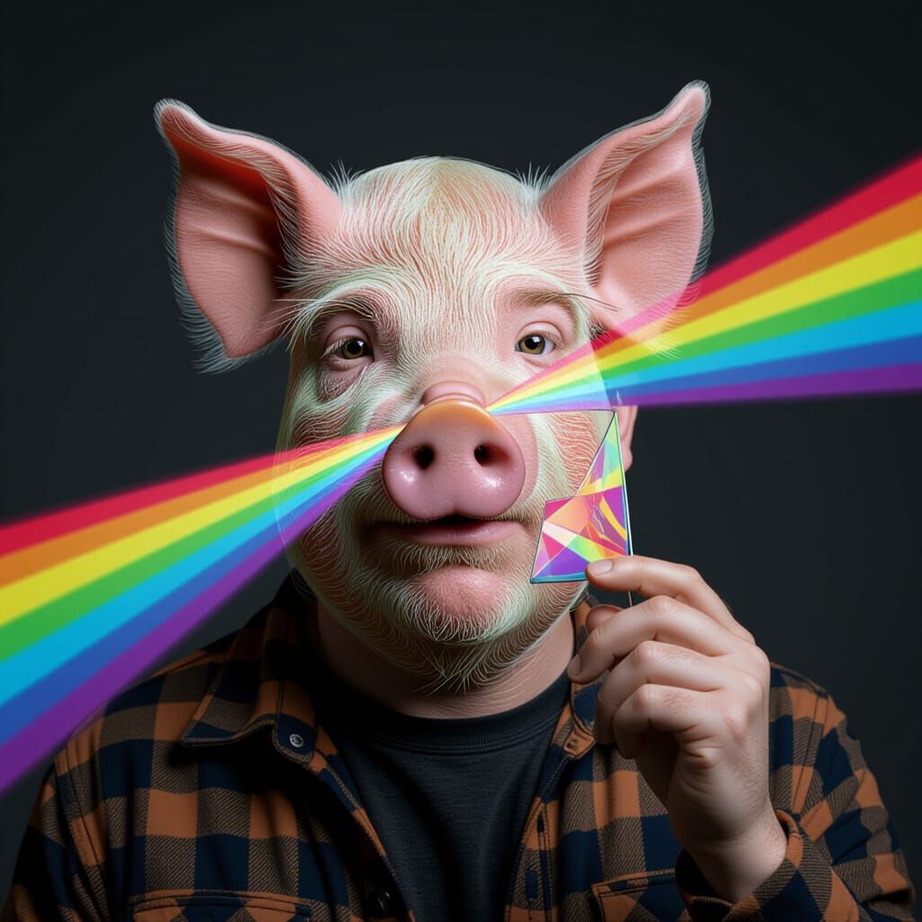 John Pork and the Rainbow Prism