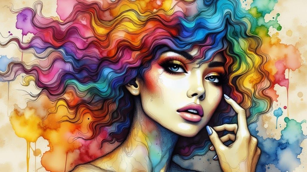 Breaking Free from Artistic Restraint in Vibrant Surrealism