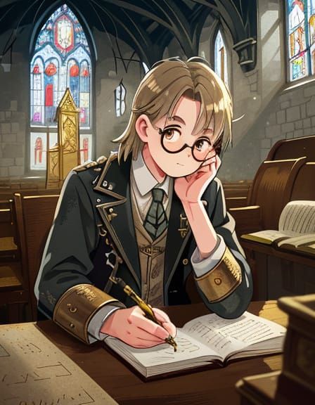 Steampunk Pastor Visits Humble Sanctuary in Maja Wrońska Sty...