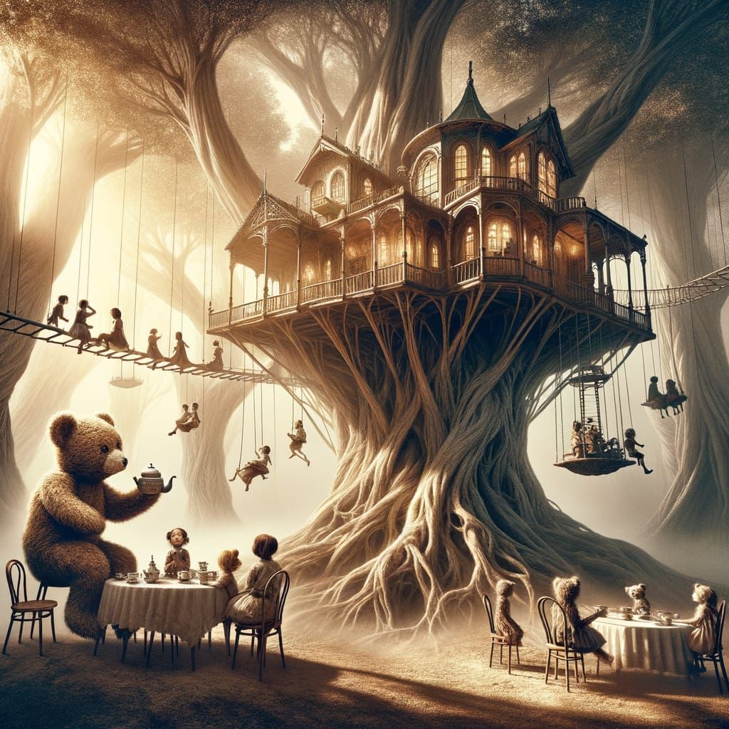 Enchanted Treehouse Sanctuary