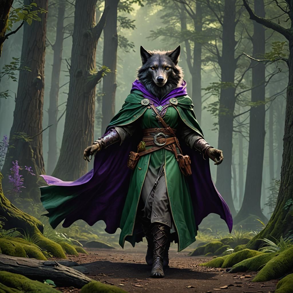 Wolfkind druid