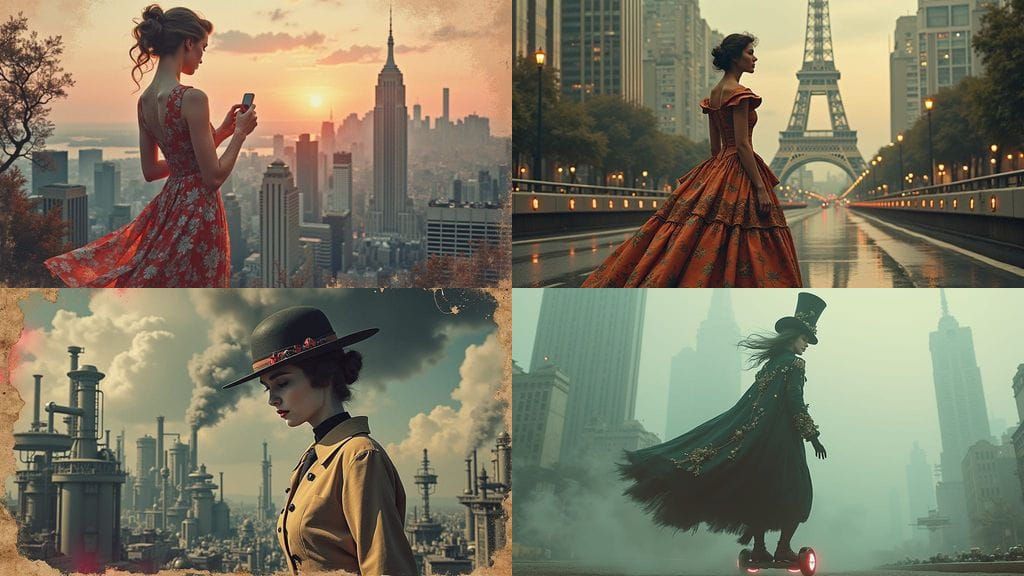 Timeless Mosaic Blending Vintage and Modern