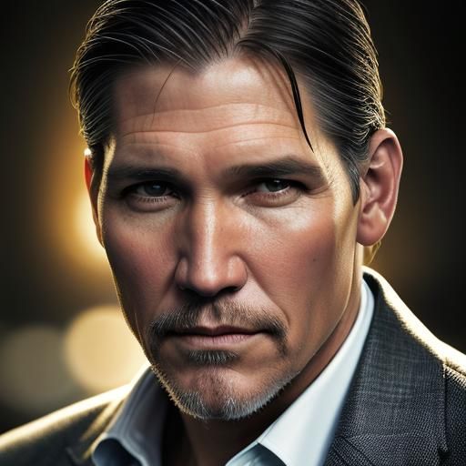 Jesus Shrugging: Professional Color Portrait