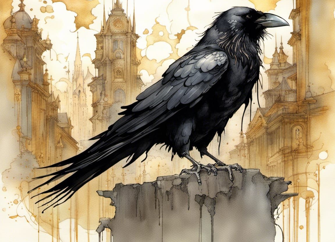 Black Crow in the Golden City