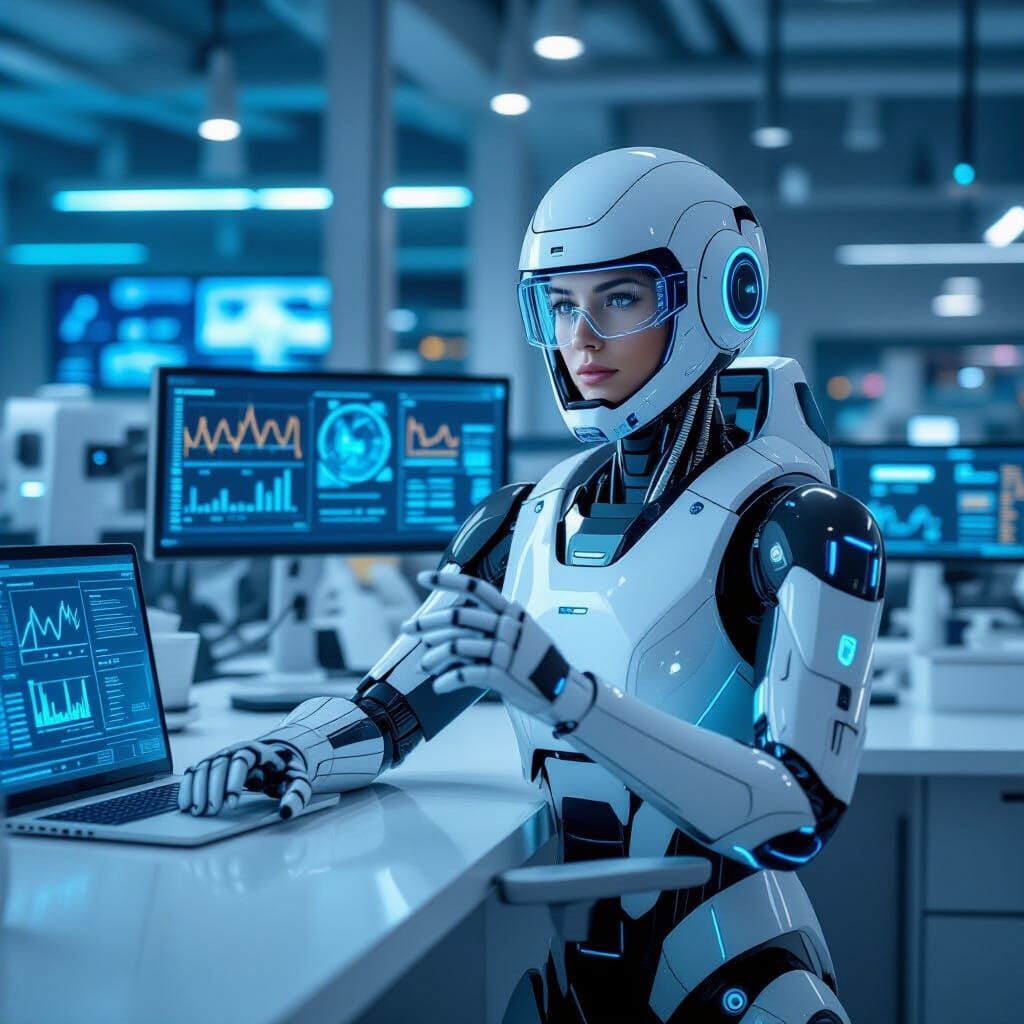 Brilliant Parrot in a Verdant Tropical Forest