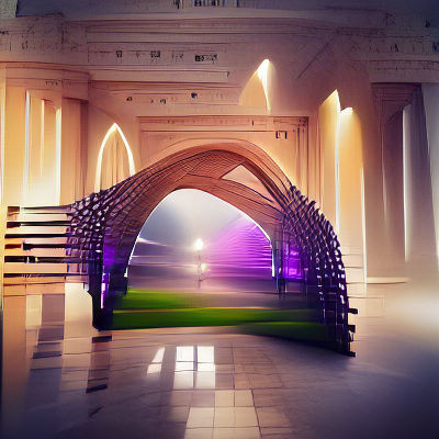 AI's Interpretation of a Blank Canvas