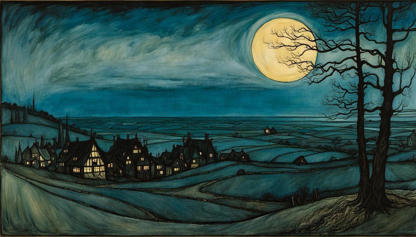 New Morning, Inspired by Rackham and Klee