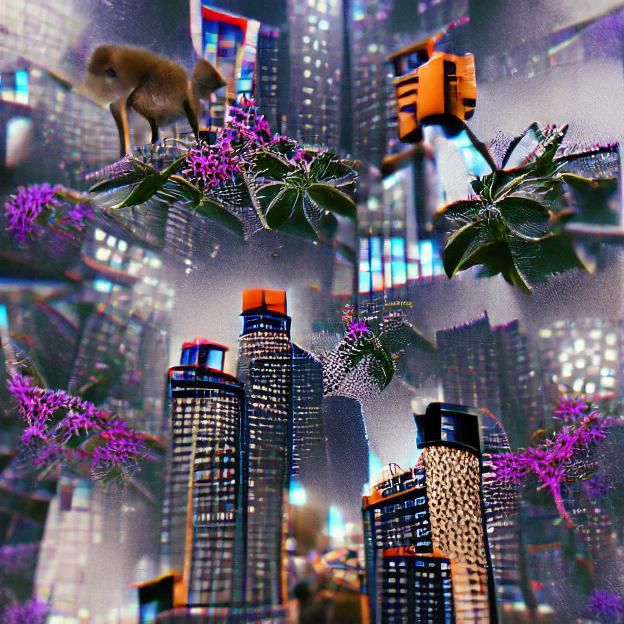 Abstract Concept Realized by AI Image Generator