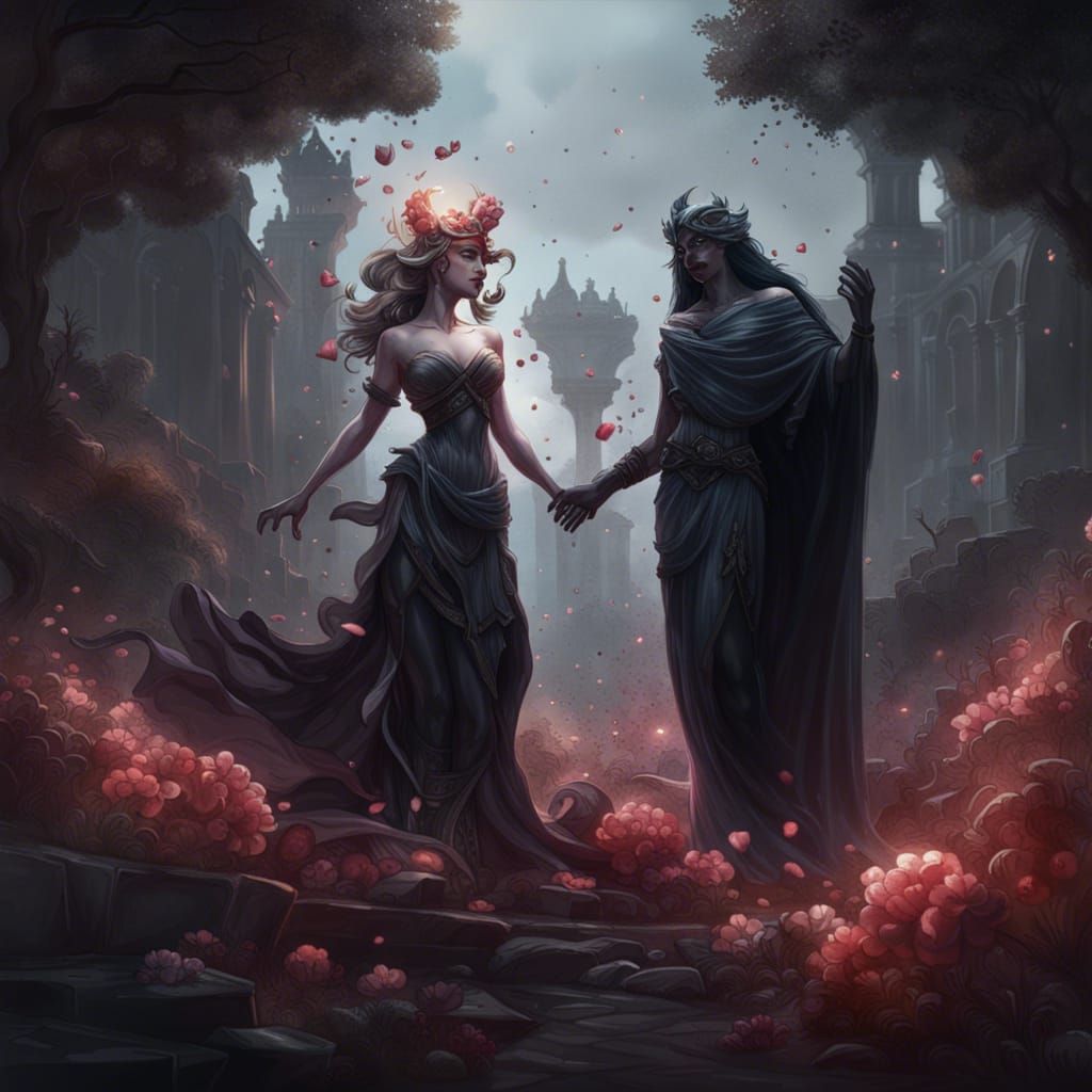 Persephone and Hades rules together
