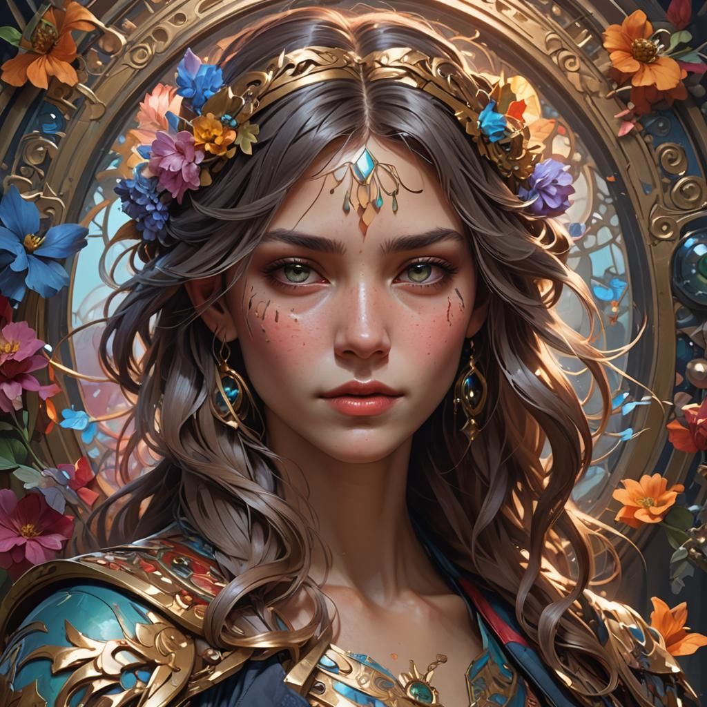 Detailed Portrait with Dynamic Lighting in Unreal Engine 5