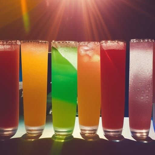 Golden Hour Drinks: A Summer Photography Masterpiece