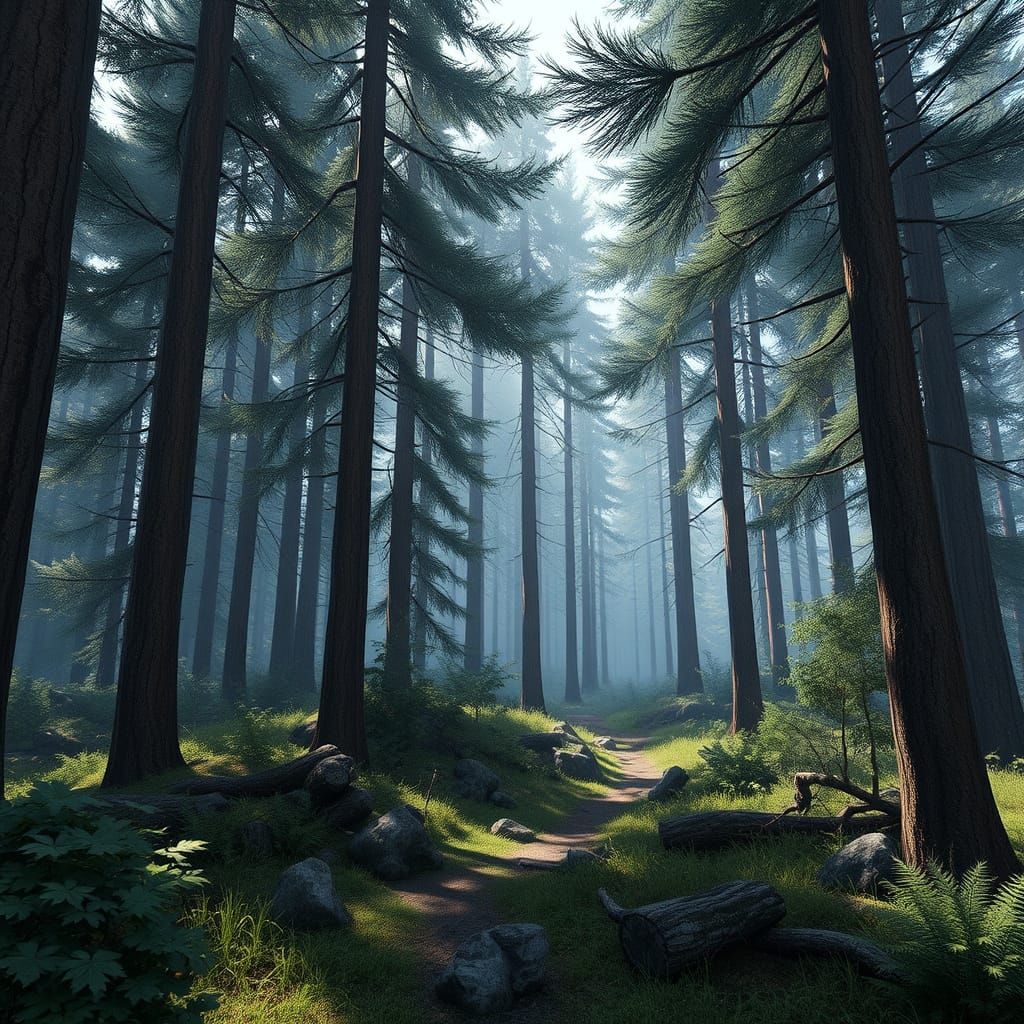 Epic 3D Videogame Landscape in Unreal Engine 5
