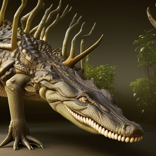 alligator deer hybrid