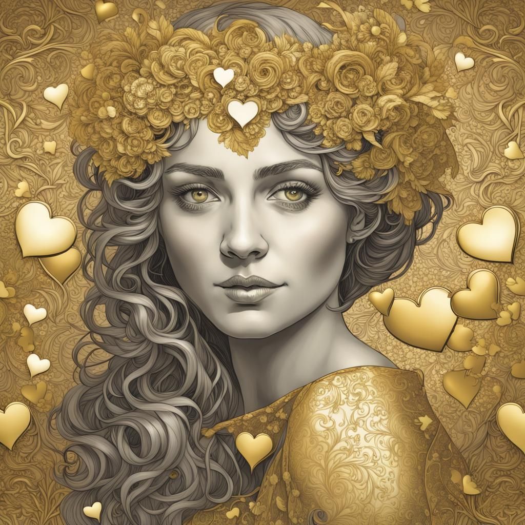 Golden Hearts Monochrome MICHELIN