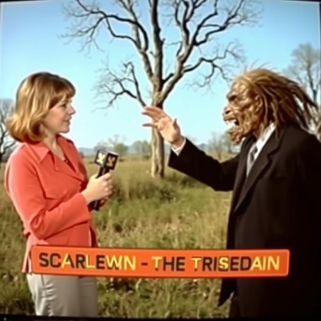 1980s TV News Report: Interview with a Creature