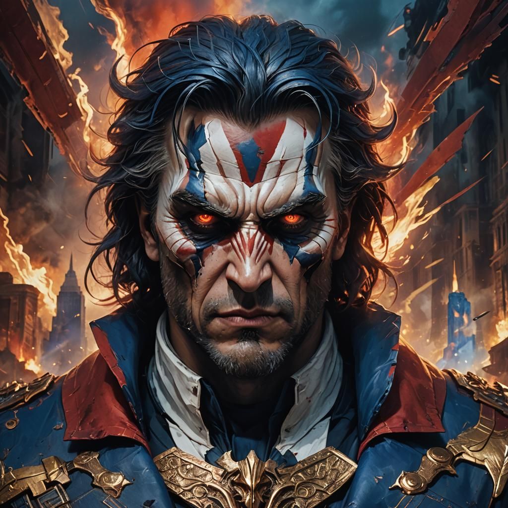 America as Villain: Dark Fantasy Concept Art