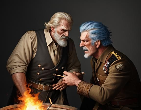 Generals' Explosive Standoff