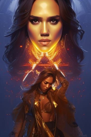 Hyperrealistic Portrait with Dynamic Lighting and Intricate ...