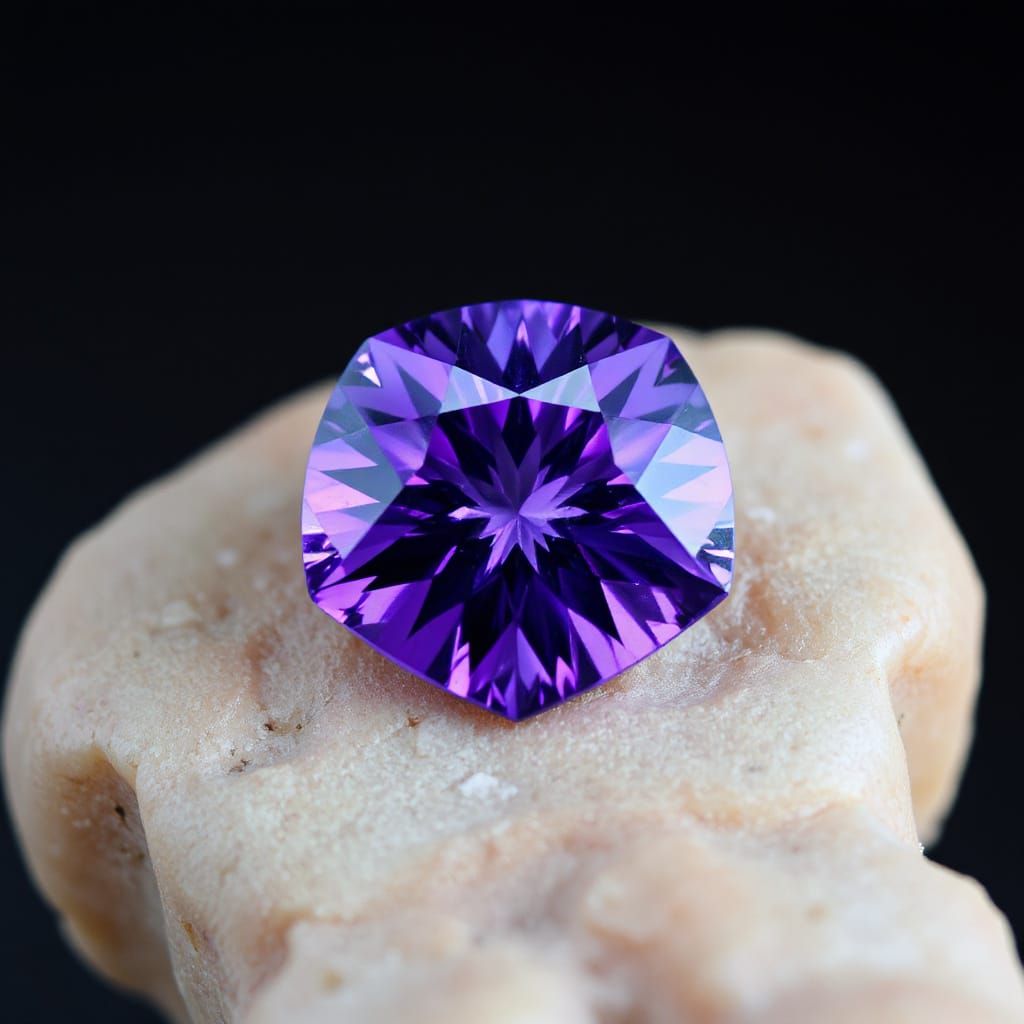 Abyss Purple Gemstone