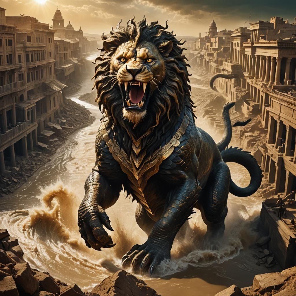 Mušmaḫḫū Soaring Above the Great Flood